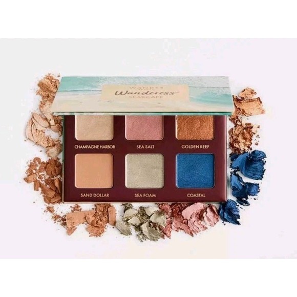 Wander Beauty Wanderess SEASCAPE Eyeshadow Palette Full Size 6 Shades - Picture 4 of 6
